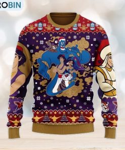 Aladin Ugly Christmas Sweater Xmas Men And Women Christmas Gift