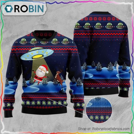 Alien Ugly Christmas Sweater