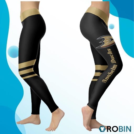 Anaheim Ducks Women 3D Printed Leggings Sports