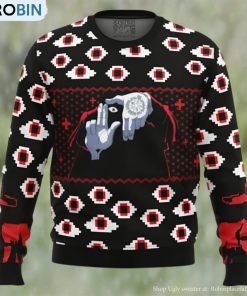 Anime Sweater Alucard Eyes Hellsing Ugly Christmas Sweater Anime Sweater Alucard Eyes Hellsing Ugly Christmas Sweater