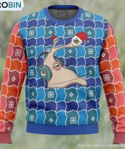 Anime Sweater Migi Parasyte Ugly Christmas Sweater