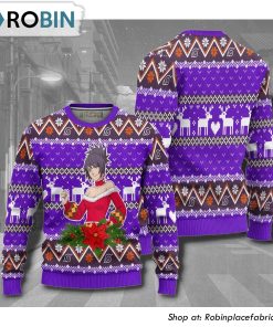 Anko Naruto Anime Christmas Ugly Sweater