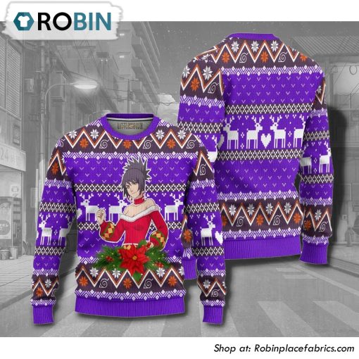 Anko Naruto Anime Christmas Ugly Sweater