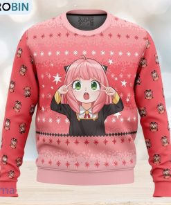Anya Spy x Family Ugly Christmas Sweater 3D Gift Christmas Funny Anya Spy x Family Ugly Christmas Sweater 3D Gift Christmas Funny