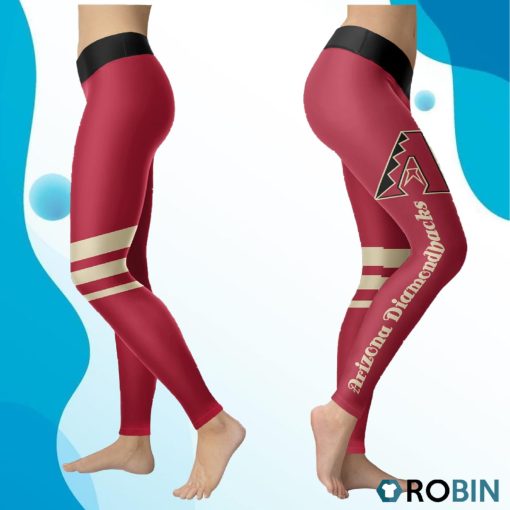 Arizona Diamondbacks Women 3D Printed Leggings Sports