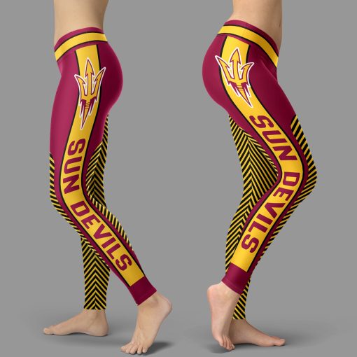 Arizona State Sun Devils Team High Waist Leggings for Women