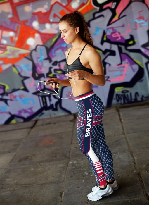 Atlanta Braves 3D Printed Women’s Leggings & Tights