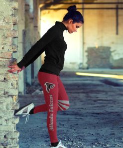 Atlanta Falcons Women 3D Printed Leggings Sports Atlanta Falcons Women 3D Printed Leggings Sports