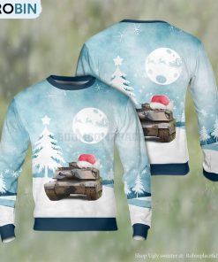Australian Army M1A1 Abrams Tank Ugly Christmas Sweater