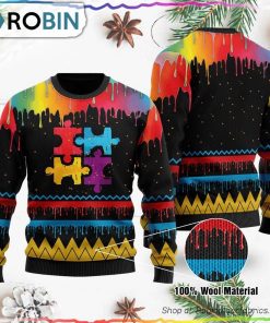 Autism Awareness Ugly Christmas Sweater