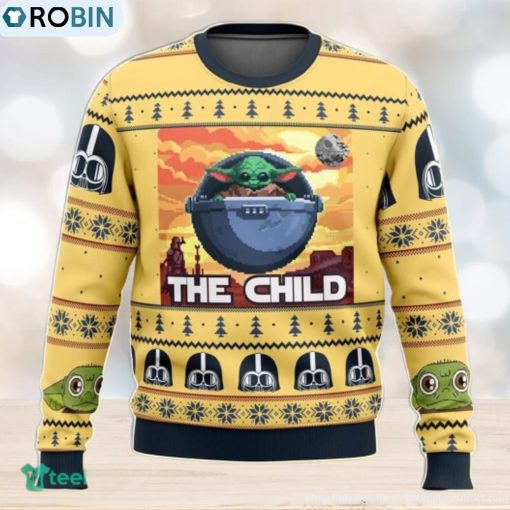 Baby Yoda The Child Mandalorion Ugly Christmas Sweater