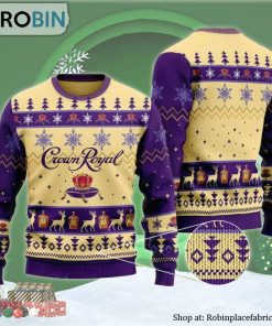 Basic Crown Royal Ugly Christmas Sweater