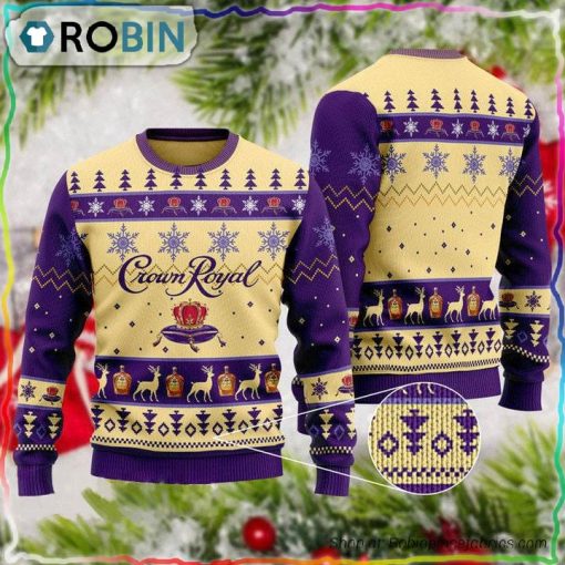 Basic Crown Royal Ugly Christmas Sweater