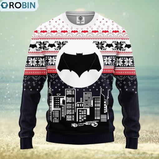 Batman Ideas Ugly Christmas Sweater Gift Thanksgiving