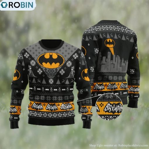 Batman The Dark Knight Ugly Christmas Sweater