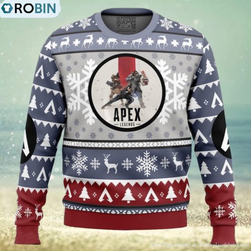 Battle Royale Apex Legends Ugly Christmas Sweater 3D Gift Christmas Funny