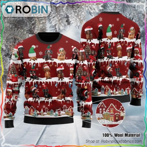 Bearded Collie Ugly Christmas Sweater