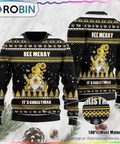 Bee Merry It’s Christmas Ugly Christmas Sweater