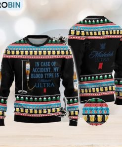Beer Ugly Christmas Sweater Michelob Ultra Gift Christmas