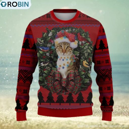 Bengal Cat Ideas Ugly Christmas Sweater Gift Thanksgiving