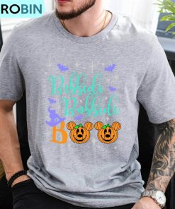 Bibbidi Bobbidi Boo Disney Shirt, Halloween Matching T-shirt Long Sleeve