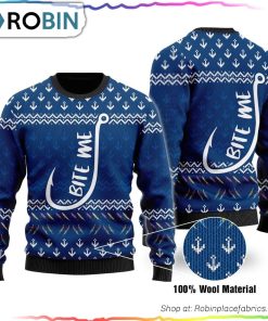 Bite Me Ugly Christmas Sweater