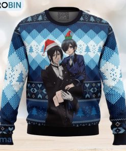Black Butler Ugly Christmas Sweater 3D Gift Christmas Funny