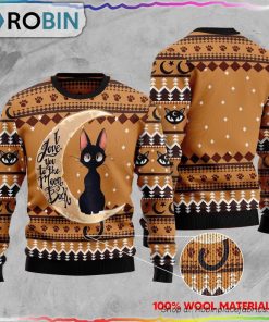 Black Cat Ugly Christmas Sweater