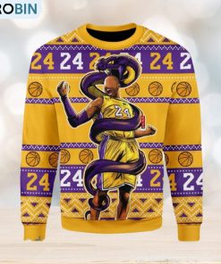 Black Mamba 24 Ugly Christmas Sweater, Xmas Gift Men And Women Black Mamba 24 Ugly Christmas Sweater, Xmas Gift Men And Women