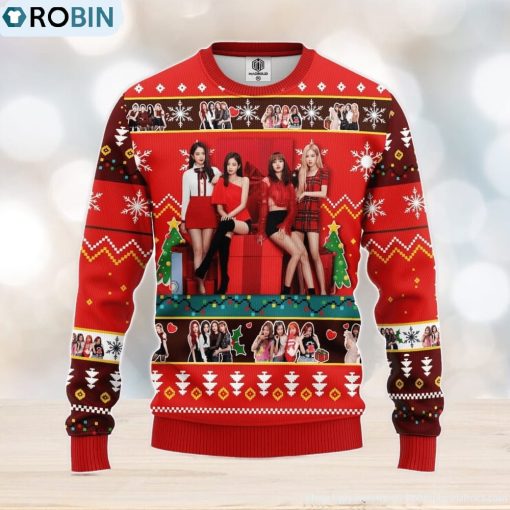 Black Pink Ugly Christmas Sweater Red 1 Amazing Gift Men And Women Christmas Gift