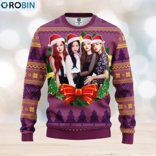 Blackpink New Ugly Christmas Sweater Light For Men Women