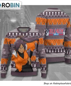 Bleach Yoruichi Shihoin Anime 3D Printed Ugly Christmas Sweater