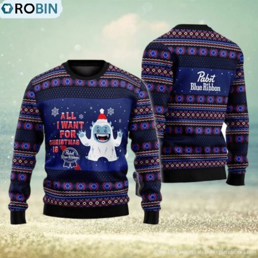 Boho Stripes Pabst Blue Ribbon Christmas