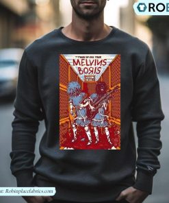 Boris & Melvins The Twins Of Evil Tour Sep 1 2023 Seattle Wa The Showbox Shirt