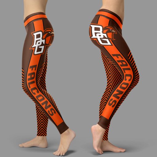 Bowling Green Falcons Team High Waist Leggings for Women