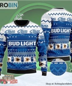 Bud Light Christmas Ugly Christmas Sweater