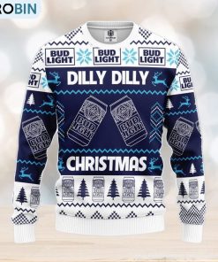 Bud Light Dilly Ugly Christmas Sweater Amazing Gift Men And Women Christmas Gift