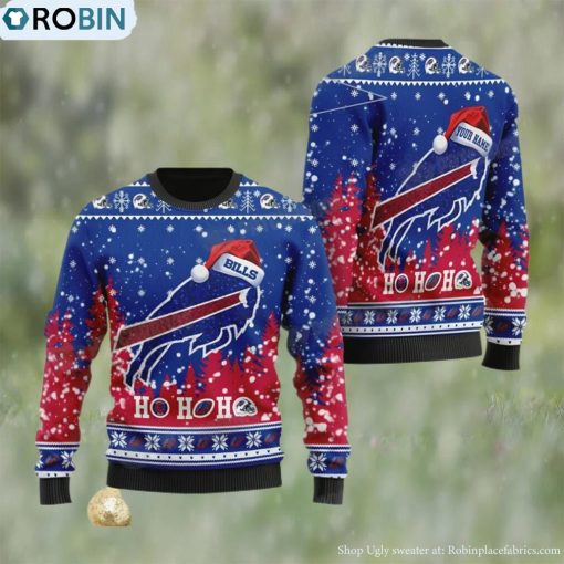 Buffalo Bills NFL Custom Ugly Christmas Sweater Football Fan Gift