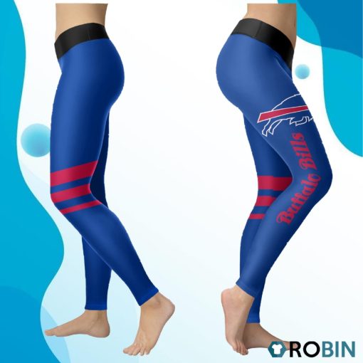 Buffalo Bills Women 3D Printed Leggings Sports