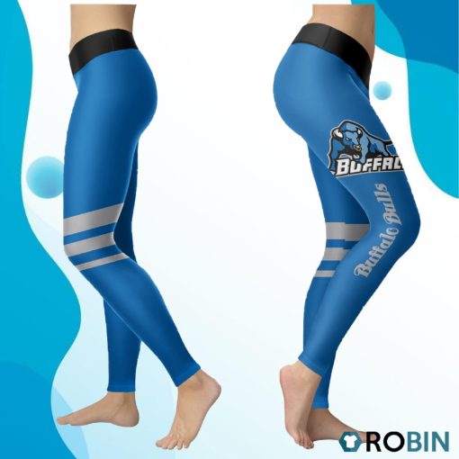 Buffalo Bulls Women 3D Printed Leggings Sports
