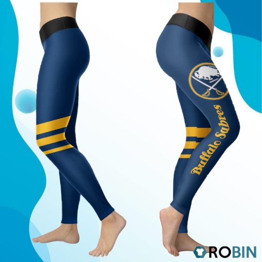 Buffalo Sabres Women 3D Printed Leggings Sports
