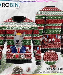 Bull Terrier Ugly Christmas Sweater Bull Terrier Ugly Christmas Sweater