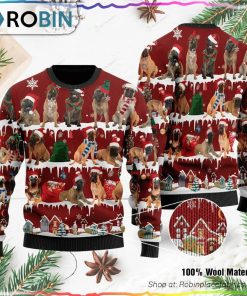 Bullmastiff Ugly Christmas Sweater