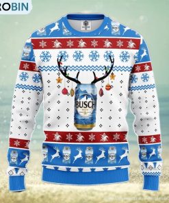 Busch Blue White Ugly Christmas Sweater Amazing Gift Men And Women Christmas Gift Busch Blue White Ugly Christmas Sweater Amazing Gift Men And Women Christmas Gift