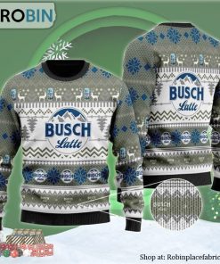 Busch Latte Ugly Christmas Sweater