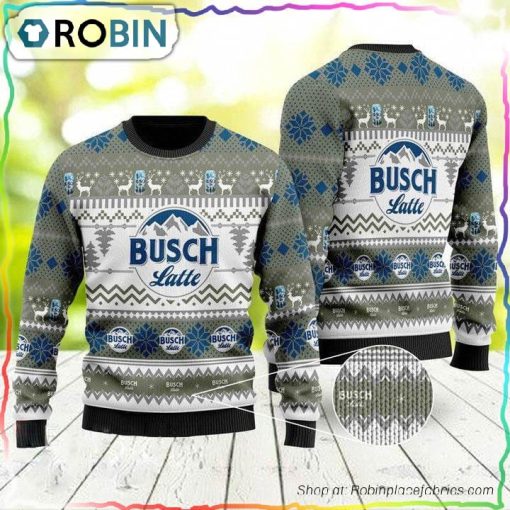 Busch Latte Ugly Sweater