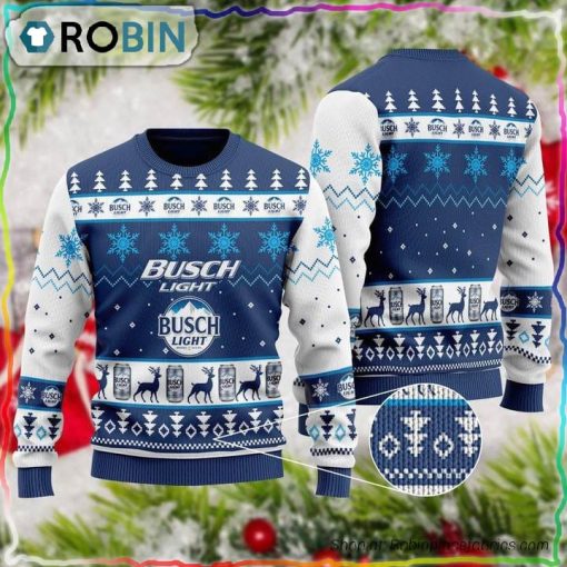 Busch Light Christmas Sweater