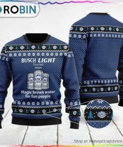 Busch Light Definition Christmas Sweater