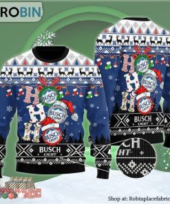 Busch Light HoHoHo Ugly Christmas Sweater