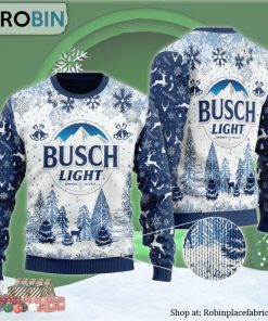 Busch Light Ugly Christmas Sweater